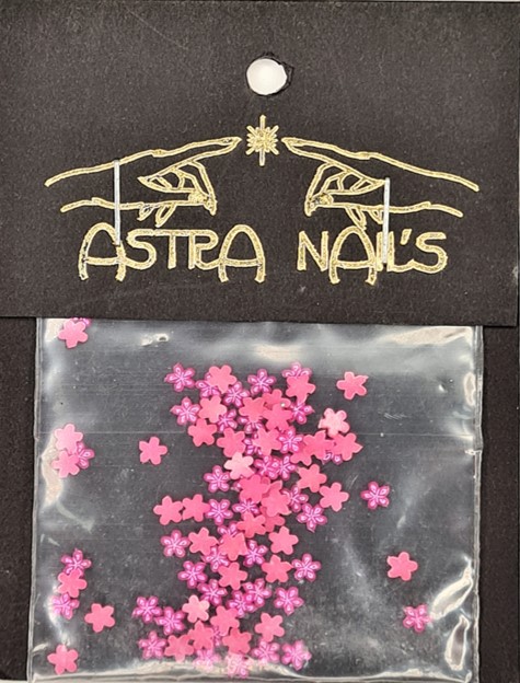 Astra Acrylic Flowers - Fuchsia - 1mm